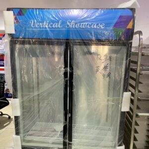 Double door drink display chiller